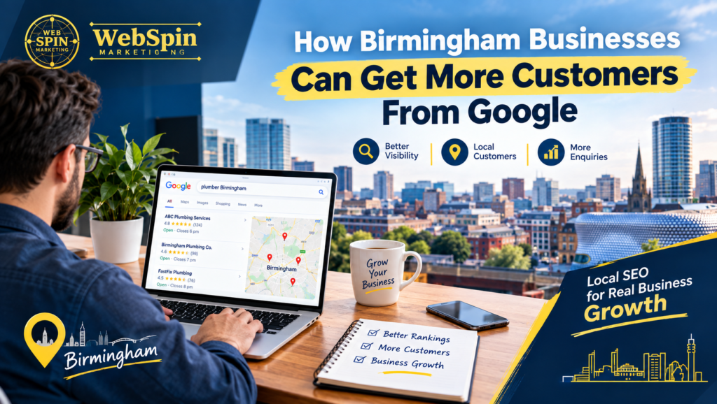 How Birmingham Businesses Can Get More Customers From Google